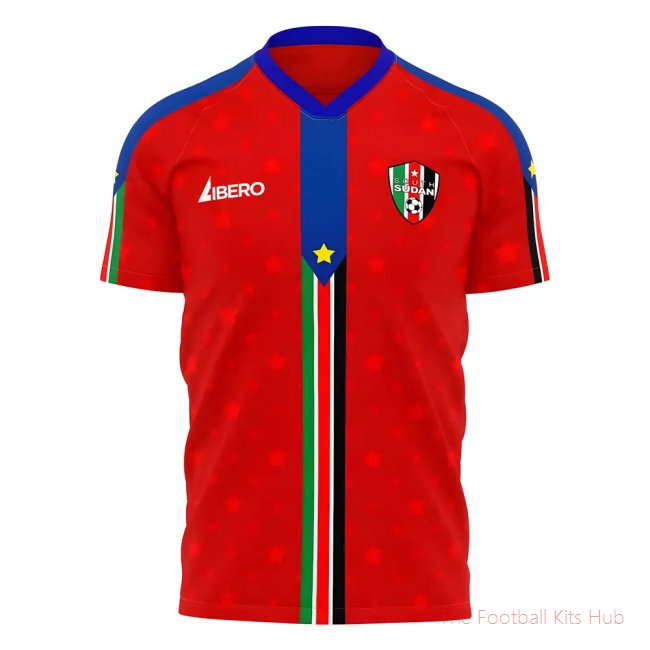 [SD] South Sudan 2025/26 Away Football Kit (Libero)