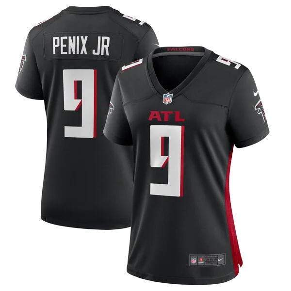 None Michael Penix Game Jersey - Black | NFL Player Jersey | NFL Footb