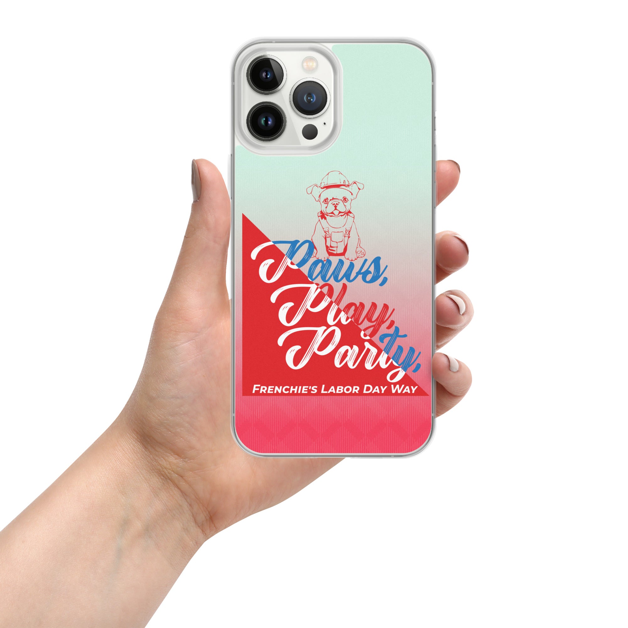 French Bulldog Frenchie's Way Clear Case For Iphone® Frenchie Pet Item