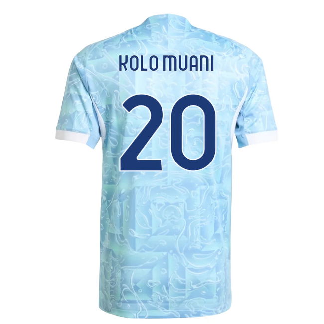 Juv K. Muani #20 2024-2025 Season Official Merchandise Fan Favor (v5)