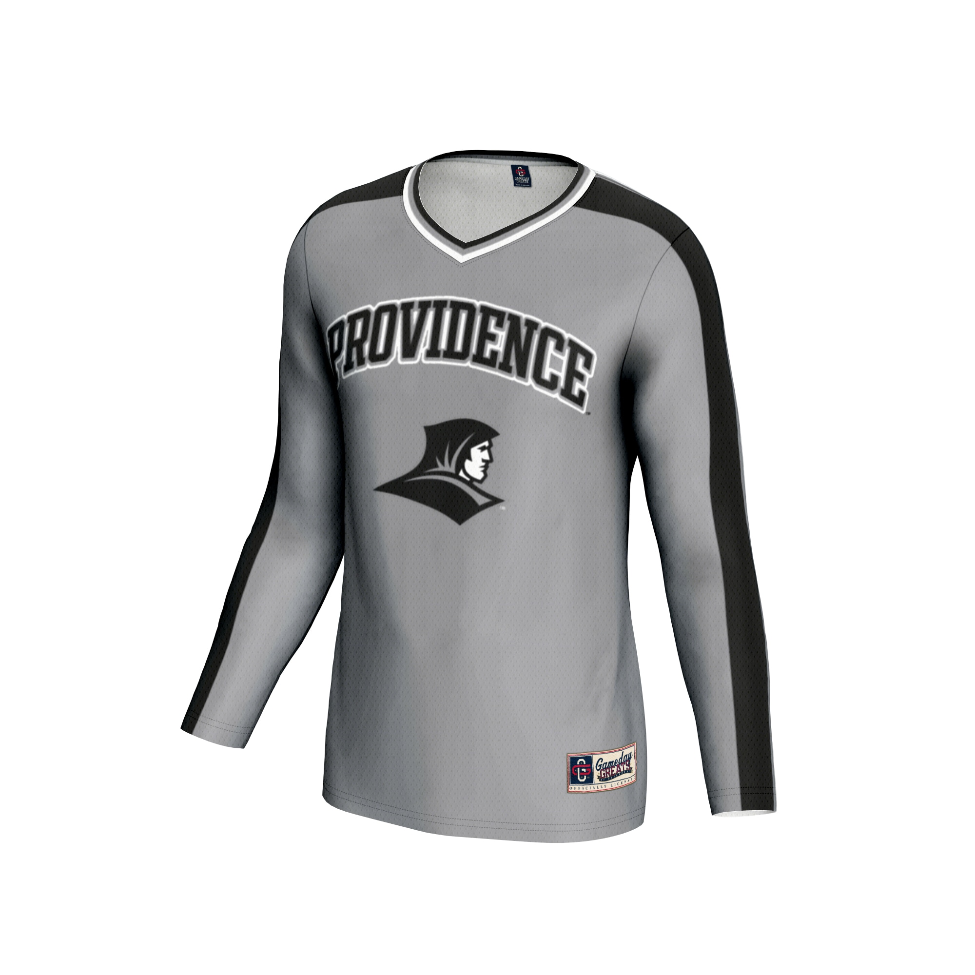 [DDG] Providence Friars GameDay Greats Unisex #1 Lightweight Volleyball Fashion Jersey - Silver