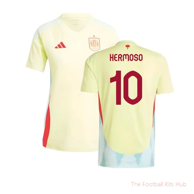 2024-2025 Spain Away Shirt (Ladies) (Hermoso 10)