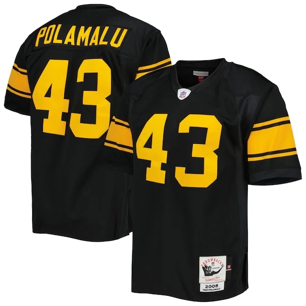 Pittsburgh Steelers  NFL Jersey - Black | High-Quality Football App...