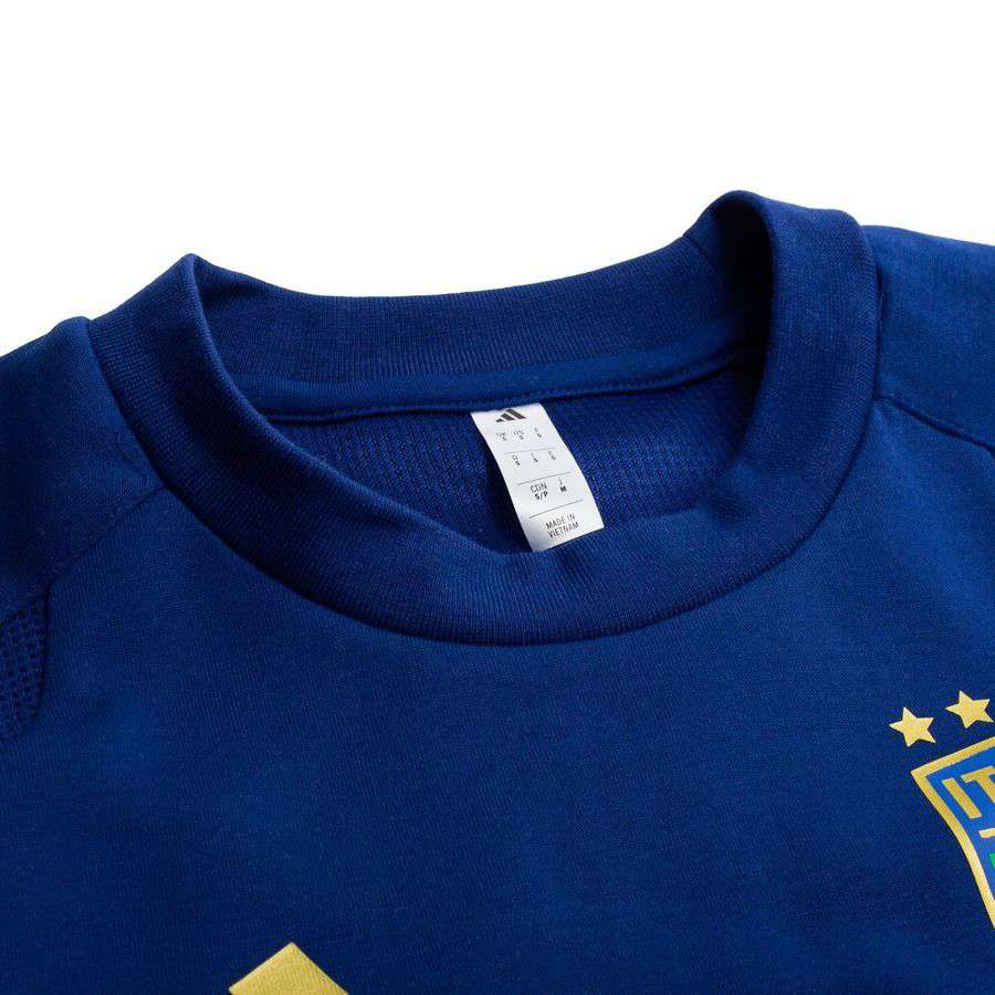 [EFKS] Italy Sweatshirt Tiro Travel Victory 26 Blue Kit
