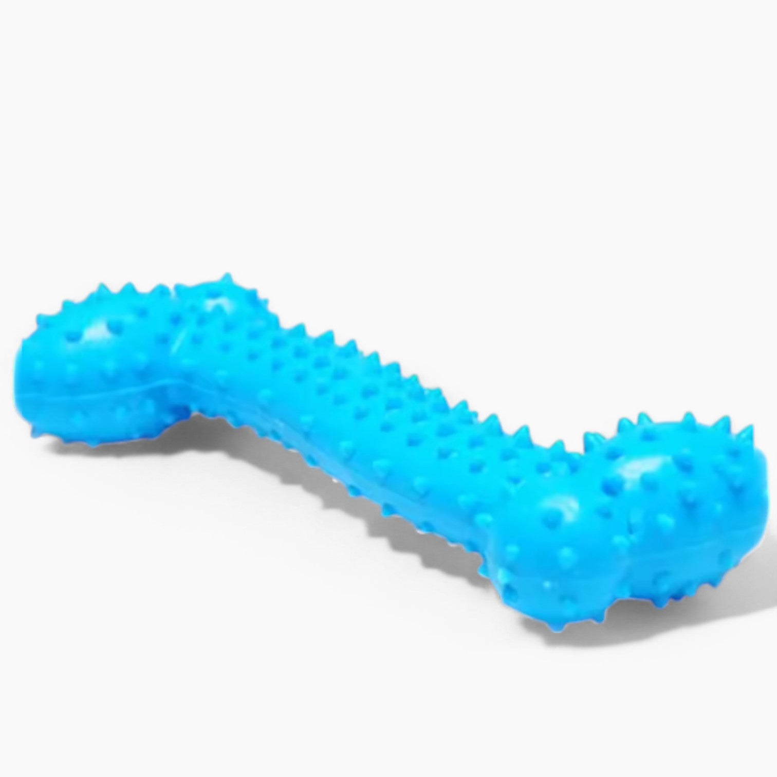 Weather-Resistant Spiklet Frenchie Spiked Chew Toy – Teeth Cleaning S...