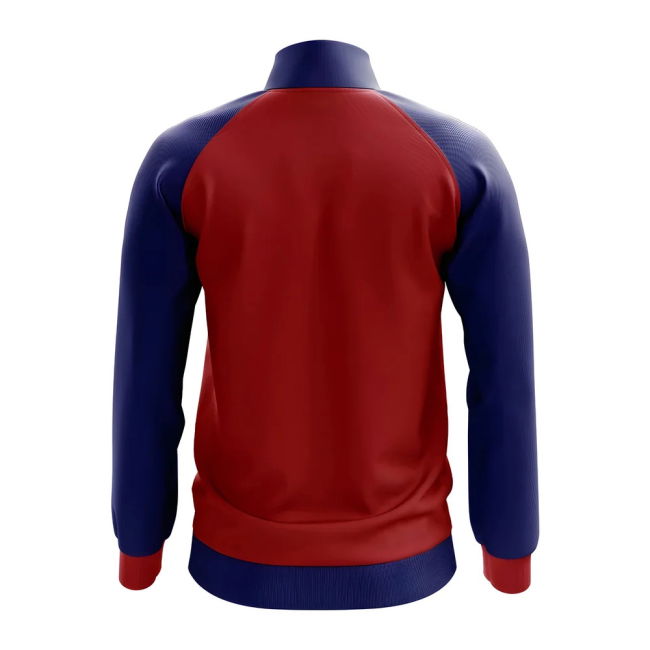 Romania Concept Football Track Jacket (Red) - Kids Euro