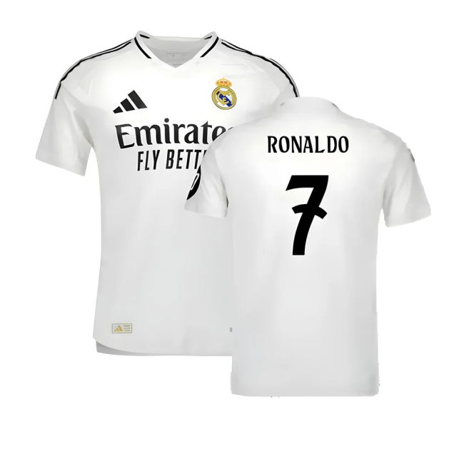 Collector's Rare Quality Real Madrid Home Unique Shirt (Ronaldo 7) (1)