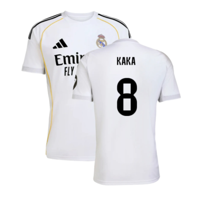 Pro-level Real Madrid Home Kaka Jersey 2025-2026 Flexible