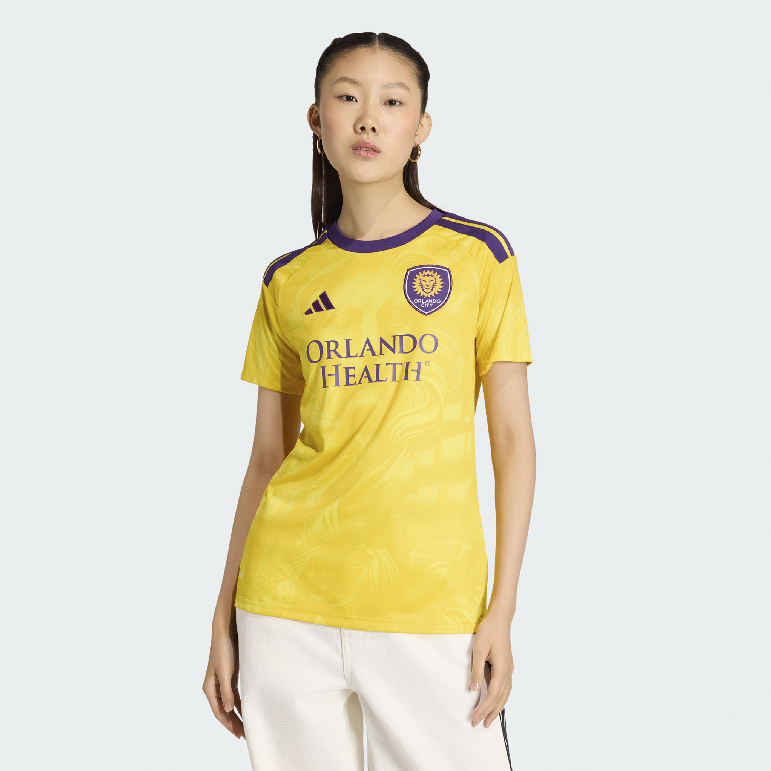 [SJH] Youth Orlando City SC Women's 2026 Sunken Treasure Kit Replica Jersey - Gold