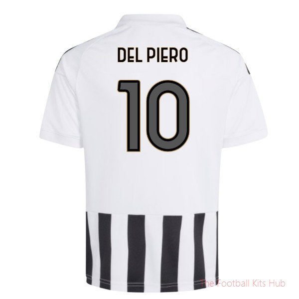 Breathable Juventus 2026-2027 Home Shirt (Kids) (Del Piero 10)