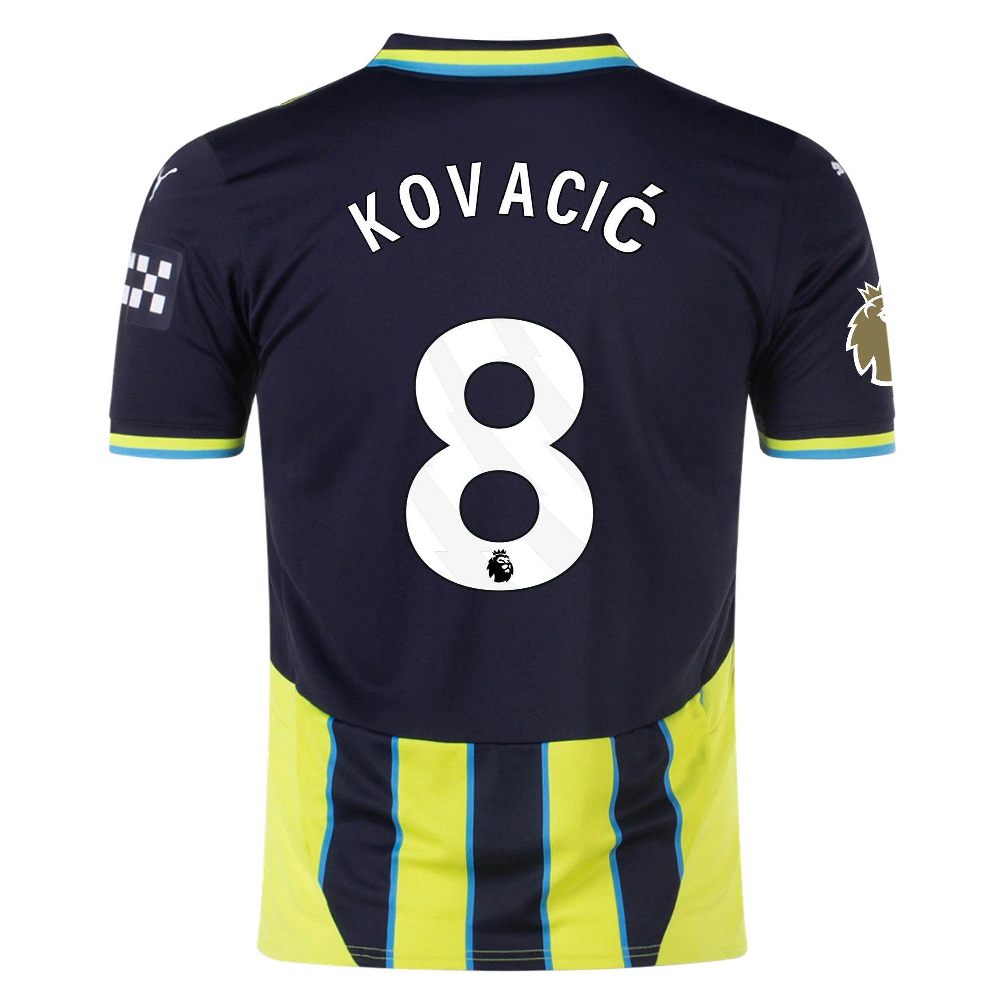 Manchester City Glow) 2024-2025 UCL Away Jersey – Authentic Shirt