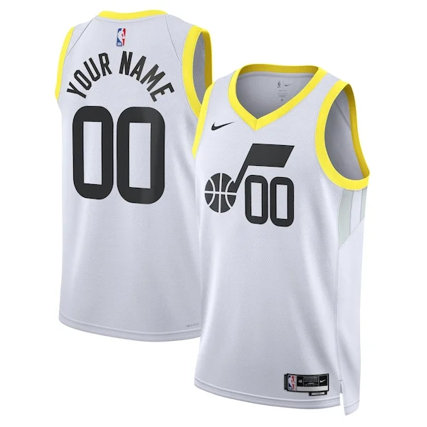 Utah Jazz UTA Swingman Jersey - retro superior - White training