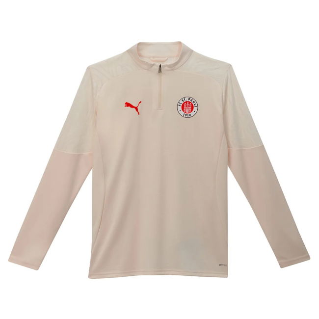 2024-2025 Shirt by St Pauli Training 1/4 Zip Top (Men