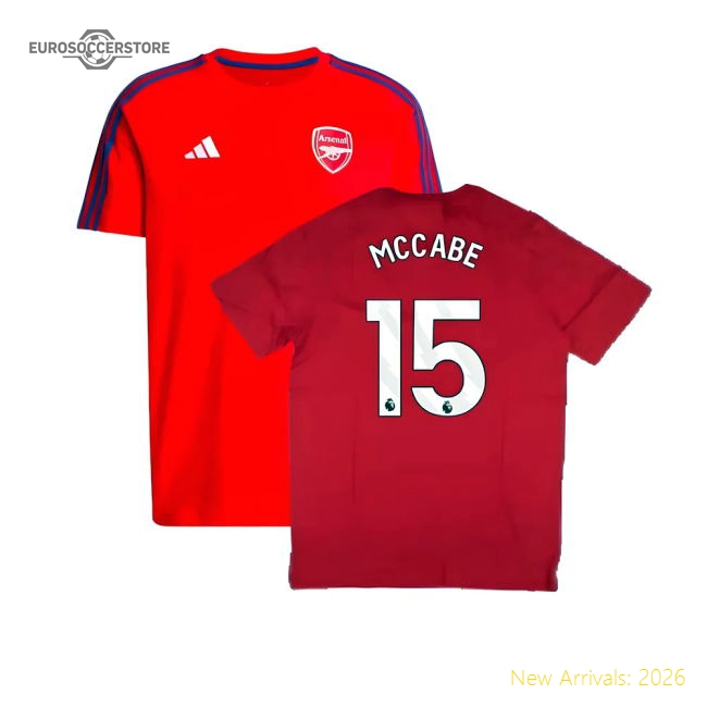 Authentic 2024-2025 Arsenal Dna Tee (red) (mccabe 15) - Premium