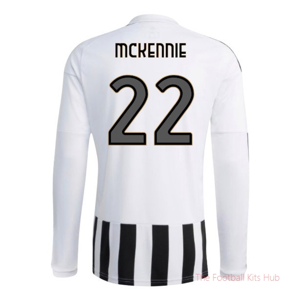 Juventus 2026-2027 Long Sleeve Home Shirt (Mckennie 22)