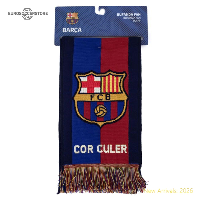 Fc Blaugrana Scarf - Collectors Item - Supporter Edition