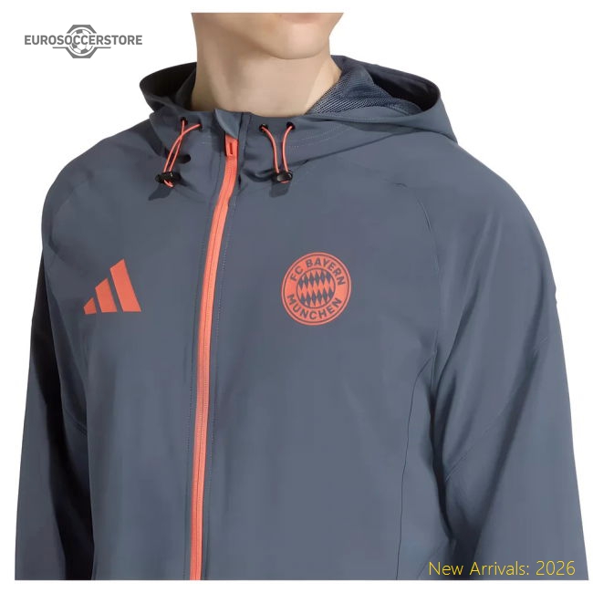 Teams,Bayern Bayern Club Munich 2025-2026 Vis Tech Travel Jacket