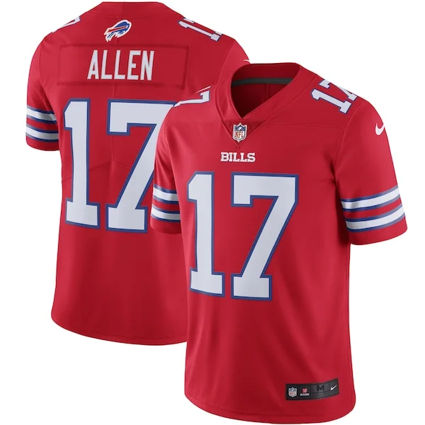 None Josh Allen Limited Jersey - Red | NFL Player Jersey | NFL Footbal