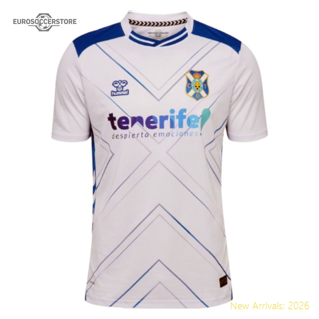 2025-2026 CD Tenerife Home Shirt (Your Name)