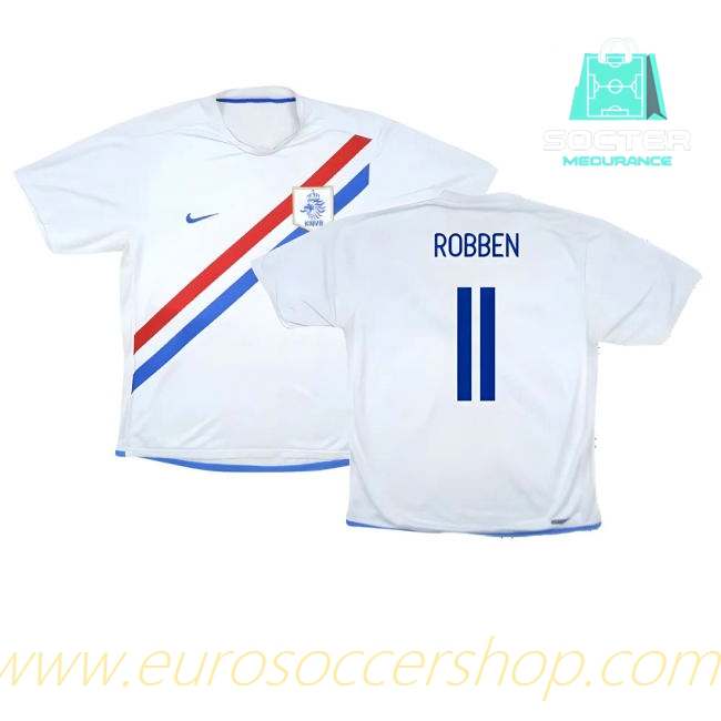 Holland Away Football Shirt (Robben 11)