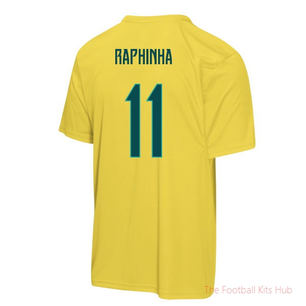Club Brazil 2026 World Cup T-Shirt (Kids) (Raphinha 11)