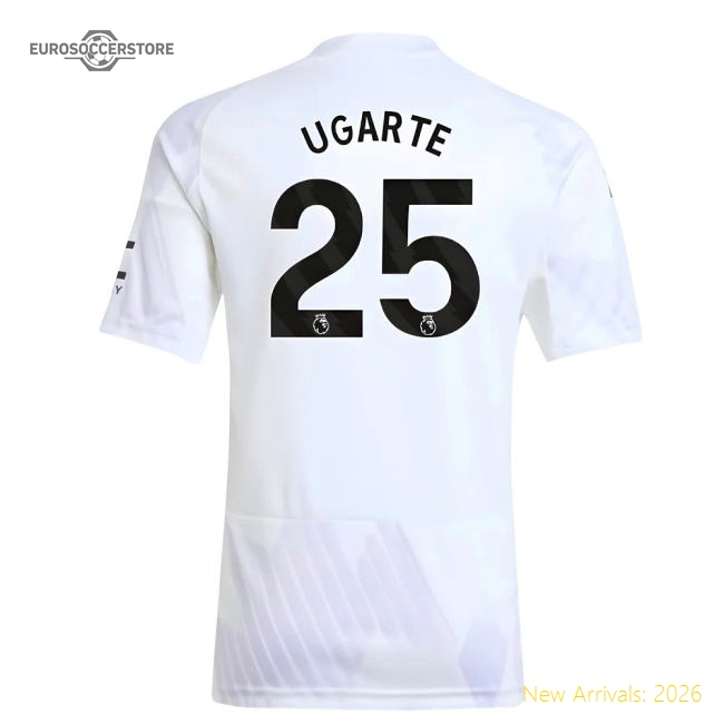 2025-2026 Man Utd Away Shirt (kids) (ugarte 25) - Match Day Jersey