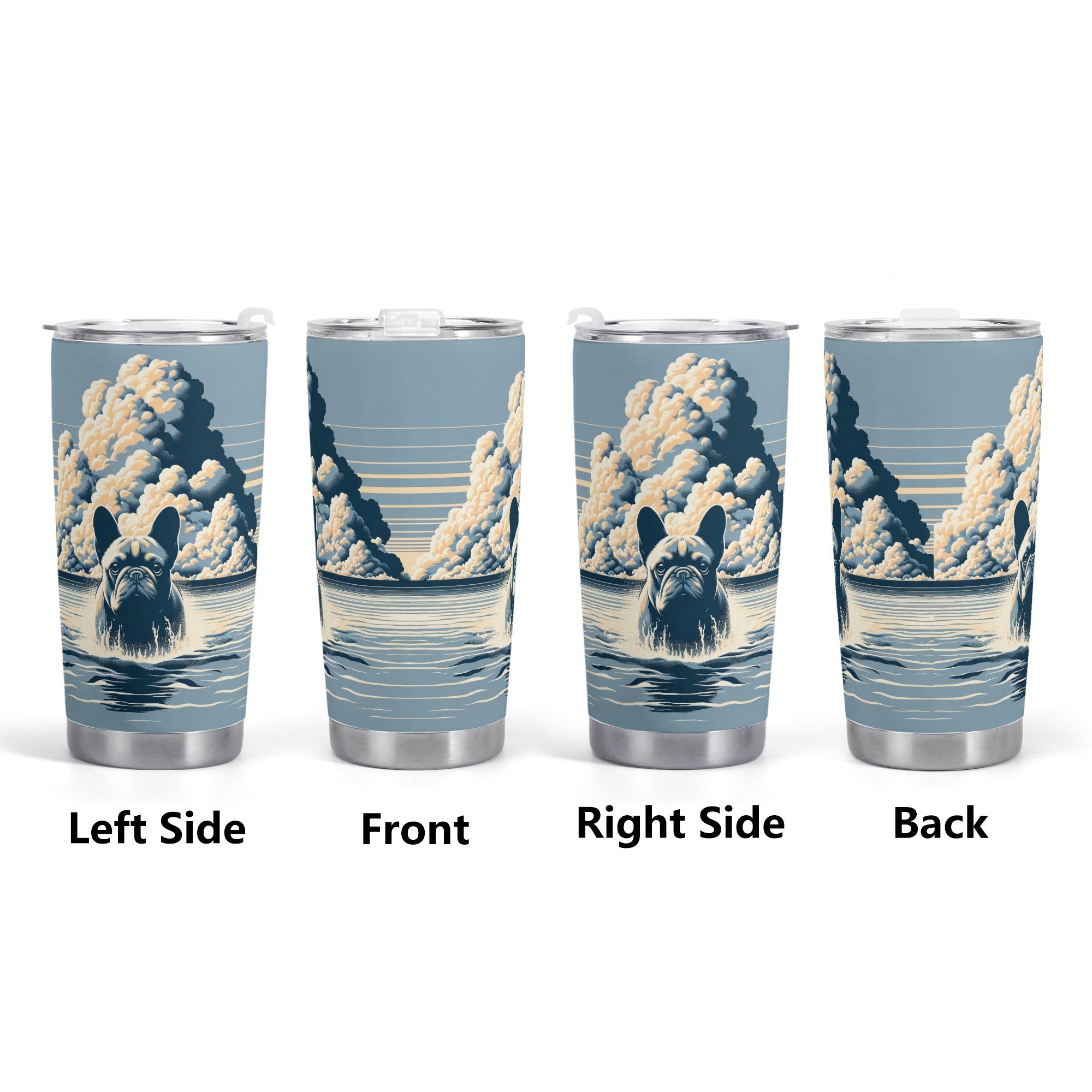 High-Quality Ginger - Tumbler for French Bulldog Lovers Stylish