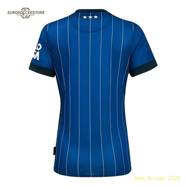 2024-2025 Ipswich Home Fan Version Womens Shirt For Match Day