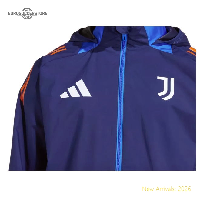 Authentic Genuine 2024-2025 Juventus Allweather Jacket (Navy)