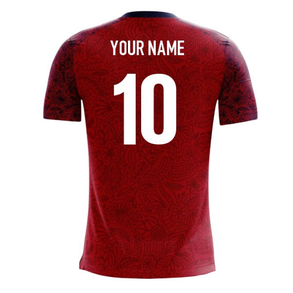 [HP] Norway 2024-2025 Home Concept Football Kit (Airo) (Your Name)