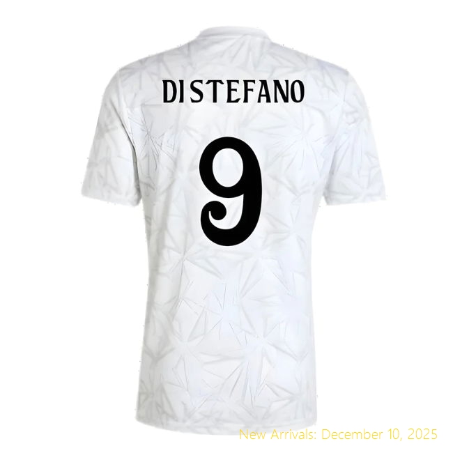 2024-2025 Real Madrid Home Shirt - High Quality Soccer (Di Stefano 9)...