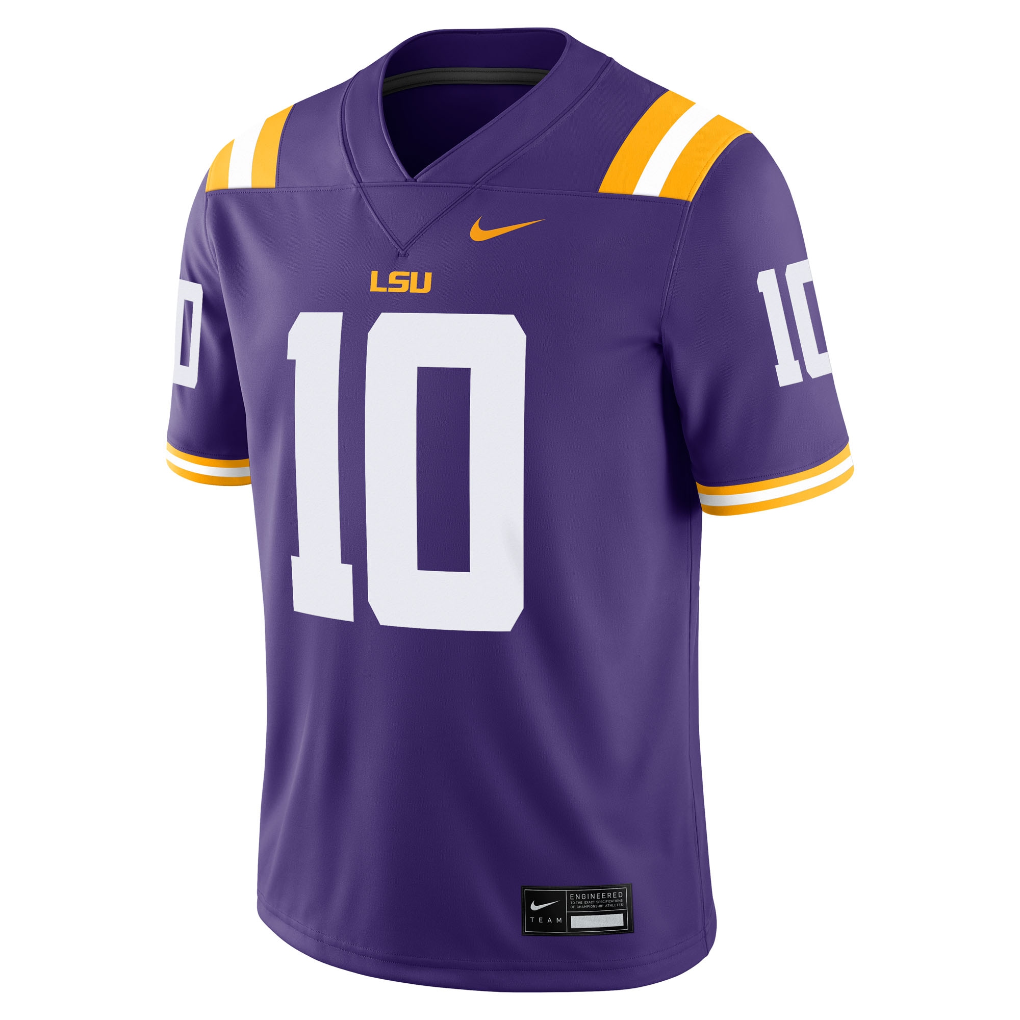 [DDG] Sam Leavitt LSU Tigers Home Game Jersey - Purple