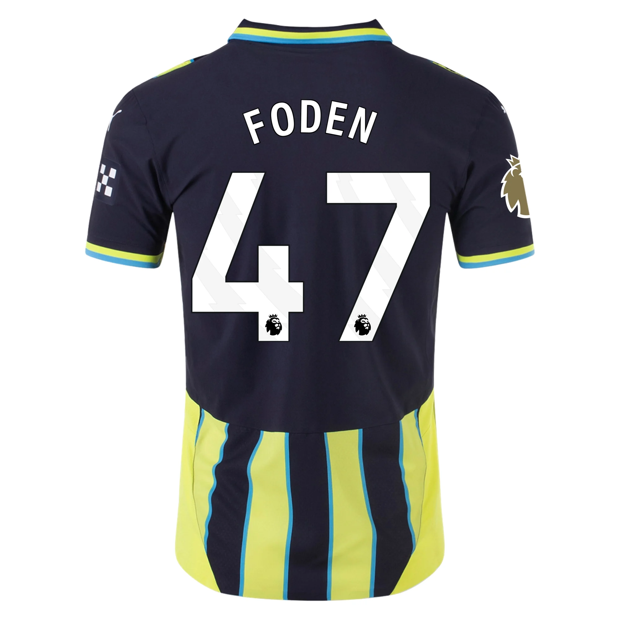 Manchester City Foden 2024-2025 UCL Away Jersey – Authentic Shirt