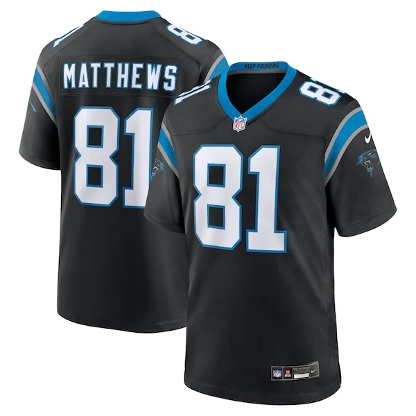 None Jordan Matthews Game Jersey - Black | NFL Player Jersey