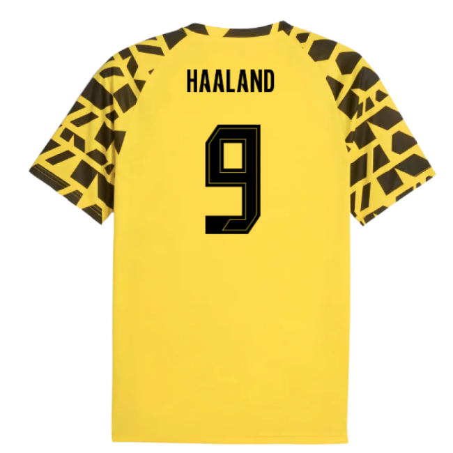 Football Club Home Authentic Jersey Yellow) (haaland Moisture-wicking