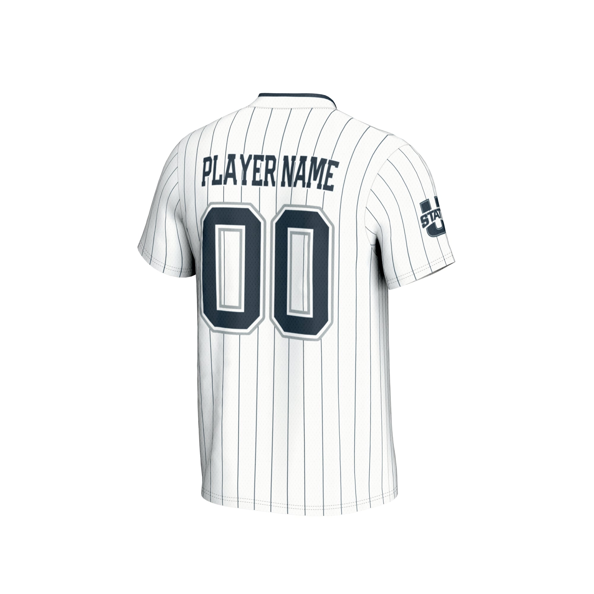 Utah State Aggies GameDay Greats Youth NIL Pick-A-Player Lightweight Softball Fashion Jersey - White