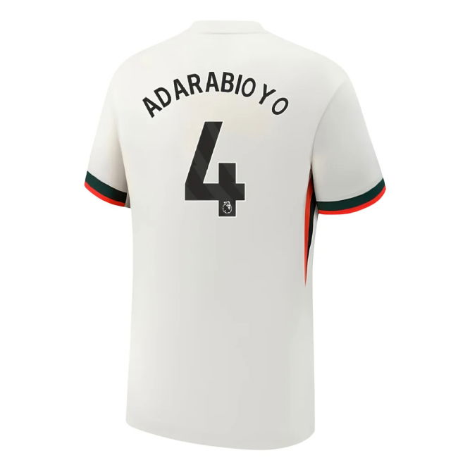 soccer jersey 2025-2026 Chelsea Away Shirt (Adarabioyo 4)