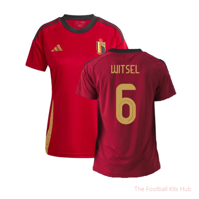 2024-2025 Belgium Home Fan Shirt (Ladies) (Witsel 6)