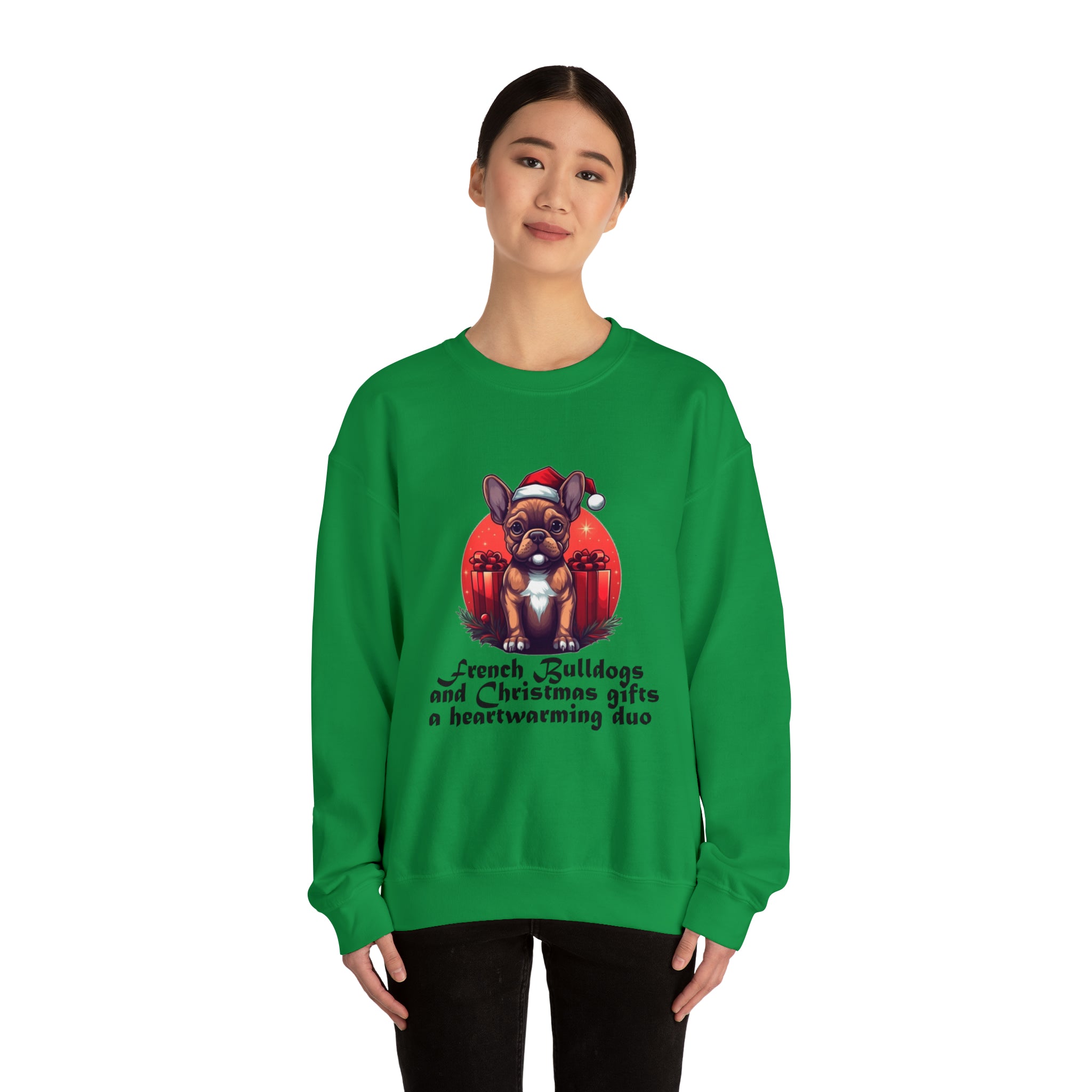French Bulldog Christmas Gift Sweater Unisex Sweatshirt Durable Dog Item