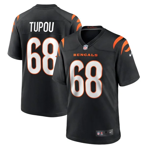 None Josh Tupou Game Jersey - Black | NFL Player Jersey | NFL Football