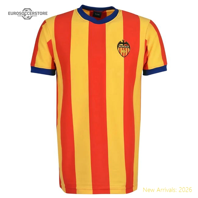 Authentic Official Valencia 1970S Retro Football Shirt