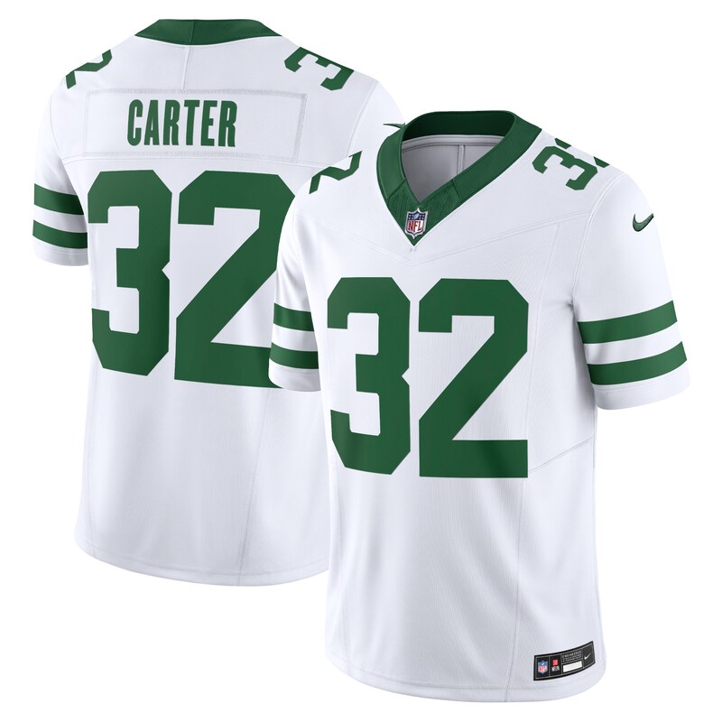 None Michael Carter New York Jets Great Value Authentic Jersey