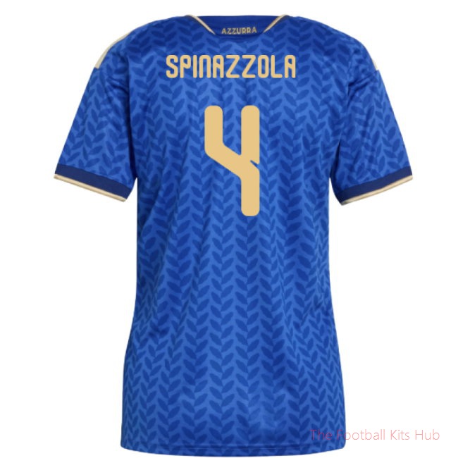 [LK] 2026/27 Italy Home Shirt (Womens) (Spinazzola 4)
