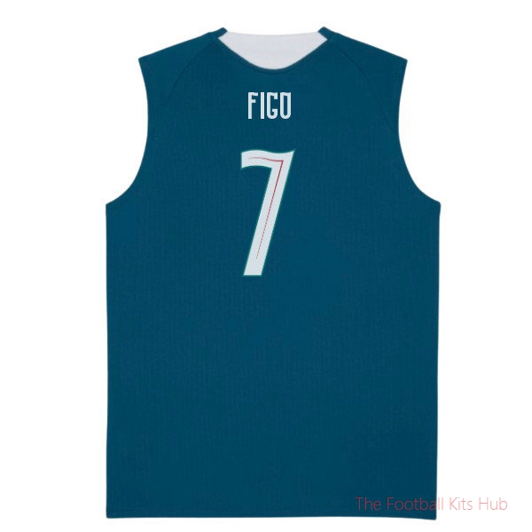 [LK] 2026/27 Portugal Sleeveless Training Jersey (Ocean Tropic) (Figo 7)