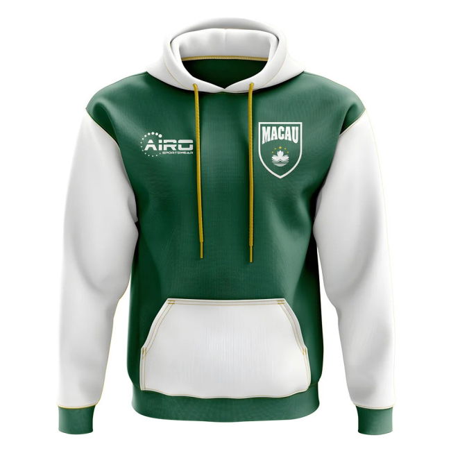 World-Class Match-Ready Macau Concept Country Football Hoody (Green)
