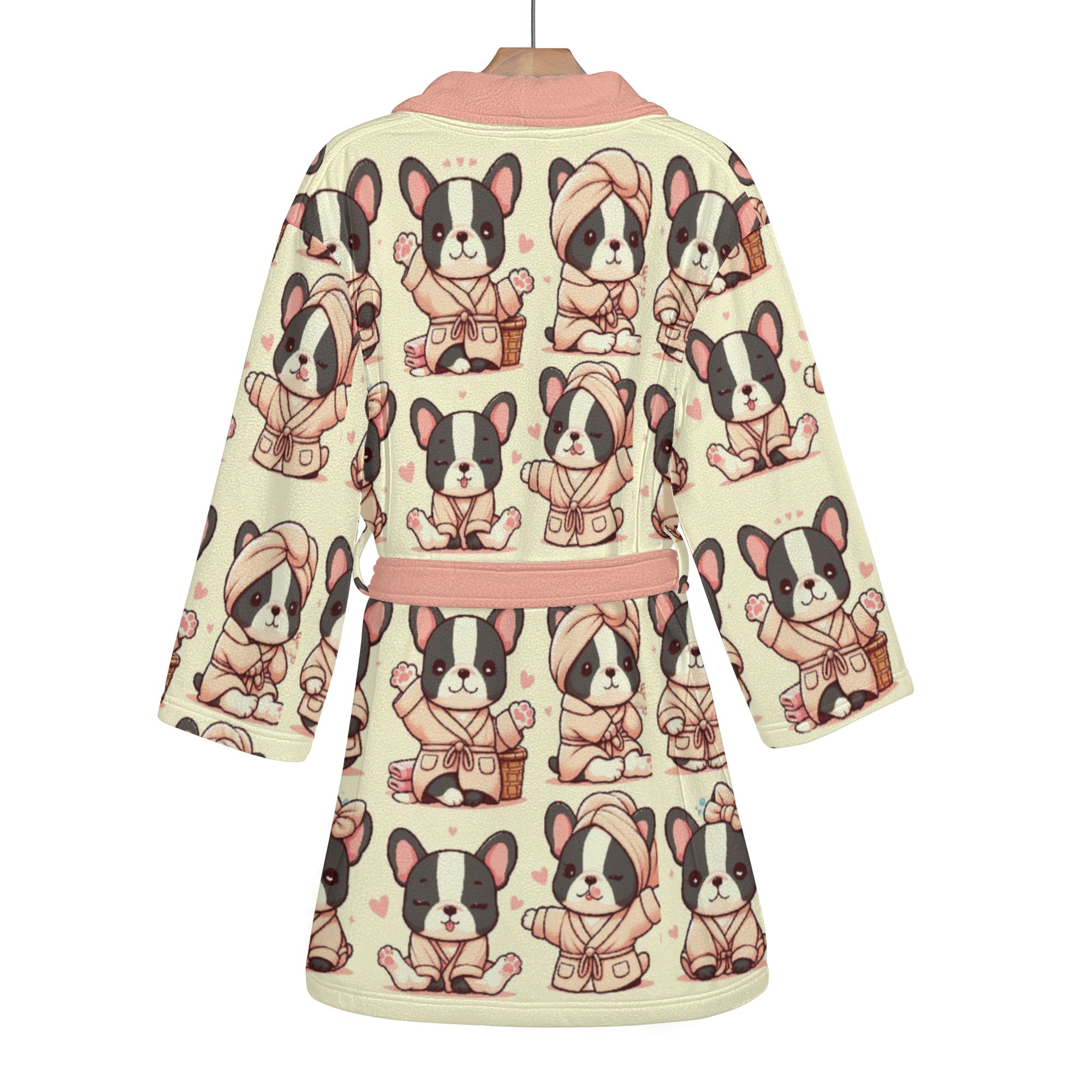 French Bulldog Lover Piper Women Bathrobe Casual Everyday Product
