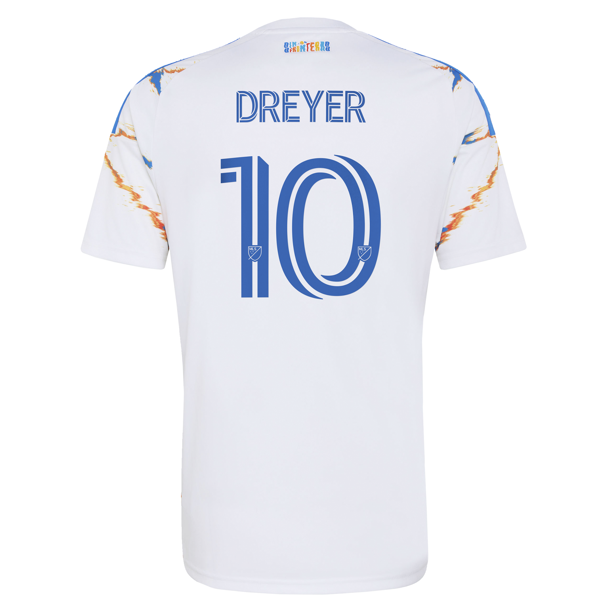 [SJH] Anders Dreyer San Diego FC 2026 Unprecedented Unity Kit Replica Jersey - White