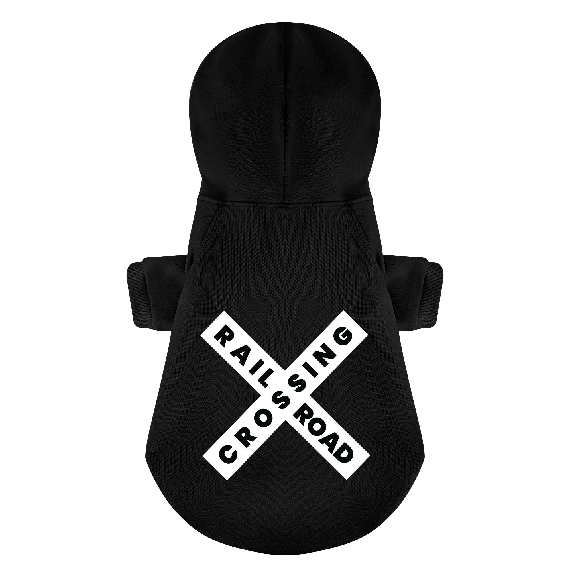 Frenchie-Fan Railroad Crossing - Personalized French Bulldog Hoodies ...