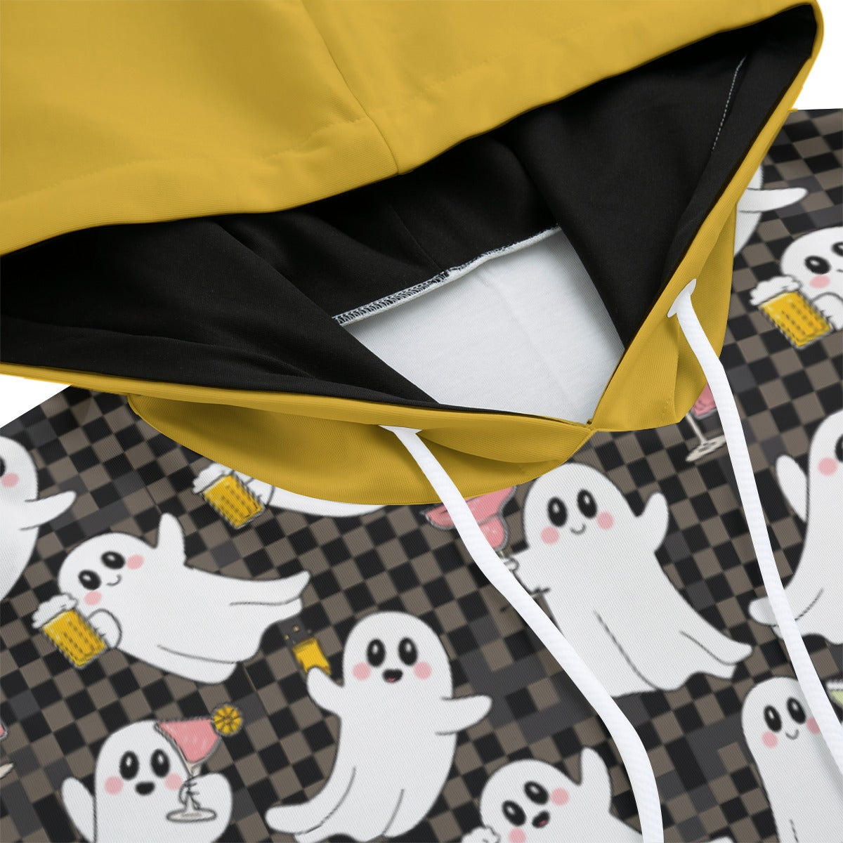 French Bulldog Ghost Human Hoodie Useful Frenchie Gear