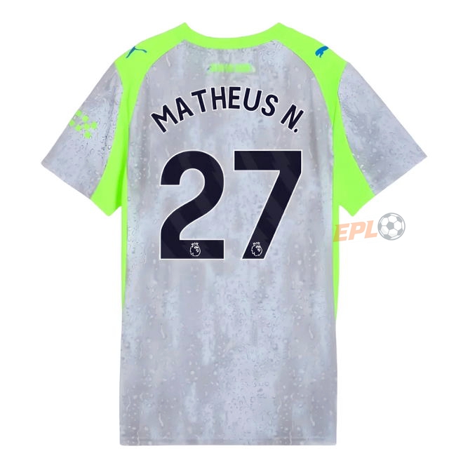 2025-20 Man City Soccer Jerseys Third Shirt - Adults #4340